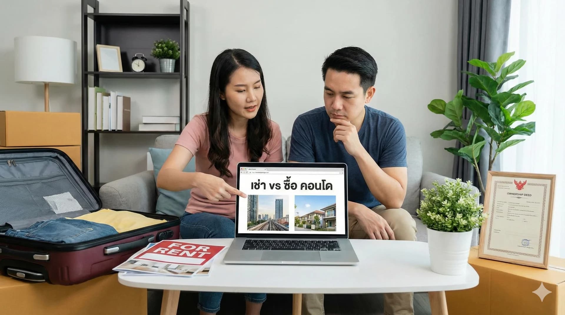 เช่า vs ซื้อ คอนโดแบบไหนตอบโจทย์ชีวิตคุณมากกว่า?